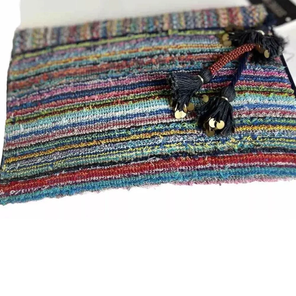 Steve Madden Pennie Boho Clutch with Fringe - Picture 10 of 11